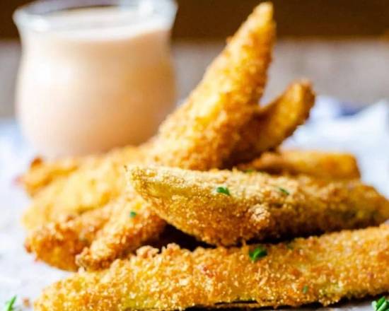 Breaded Fried Dill Pickles (10 pcs)