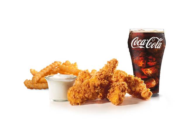 3 Piece - Hand-Breaded Chicken Tenders™ Combo