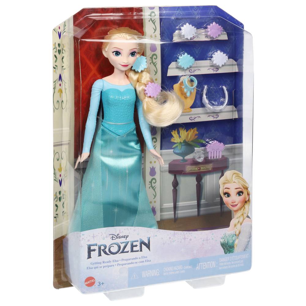 Mattel Disney Frozen Getting Ready Elsa Doll