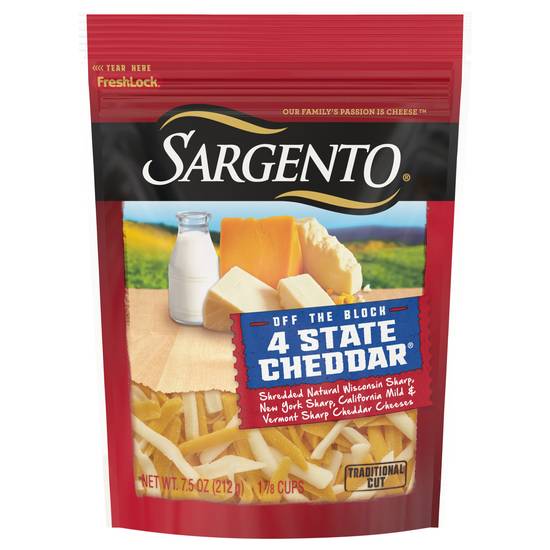 Sargento 4 State Cheddar Cheese