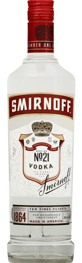 Smirnoff No 21 Vodka