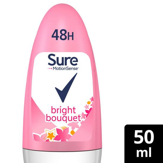 Sure Women Anti-perspirant Deodorant Roll-On Bright Bouquet 50ml