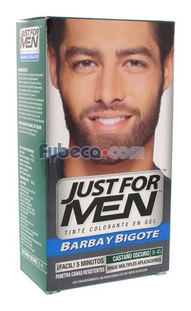 Tinte Just For Men Barba-Bigote Castano Osc #B-45