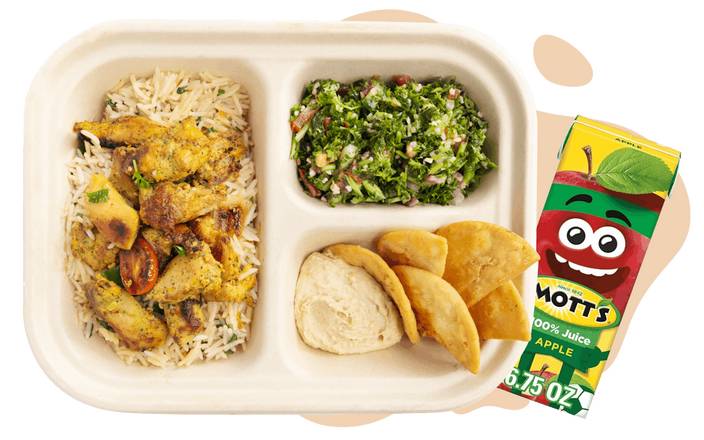 build your own - kids rice tray