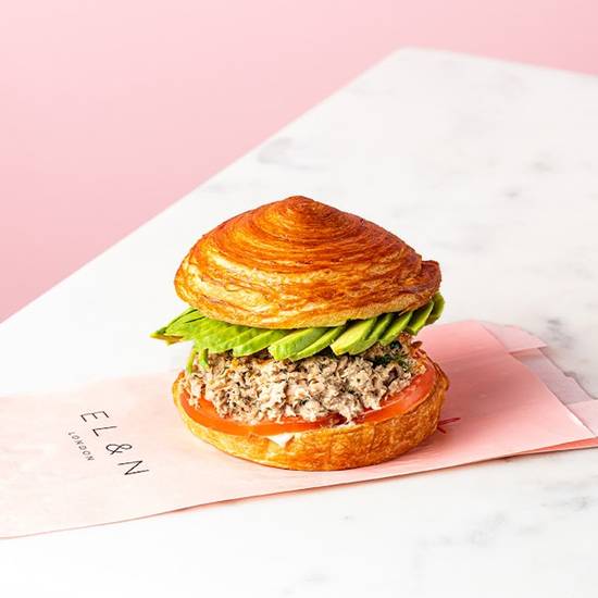 Spicy Tuna, Pesto & Tomato Croissant Melt