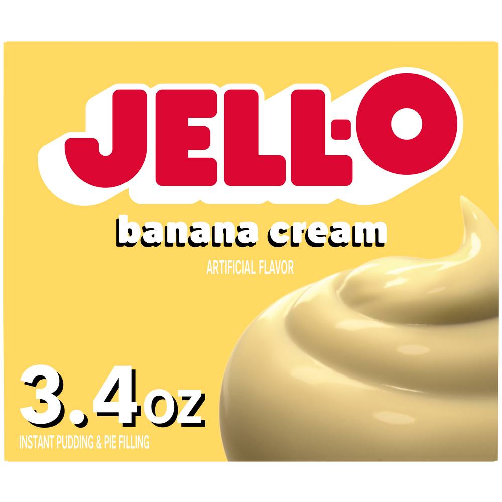 Jell-O Mini Pudding & Pie Filling (banana cream)