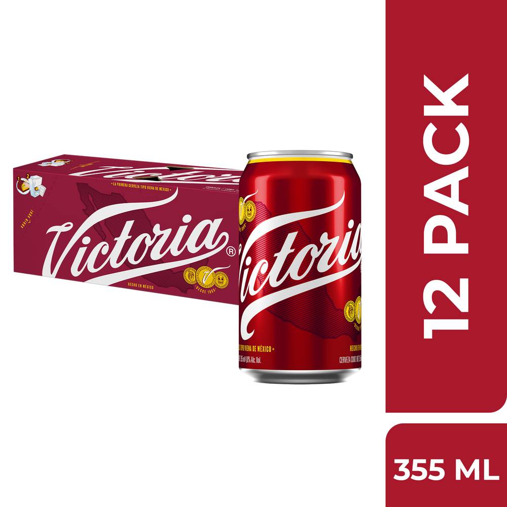 Victoria · Cerveza lager estilo viena (12 x 355 ml)