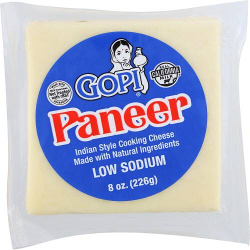 Gopi Low Sodium Paneer Cheese