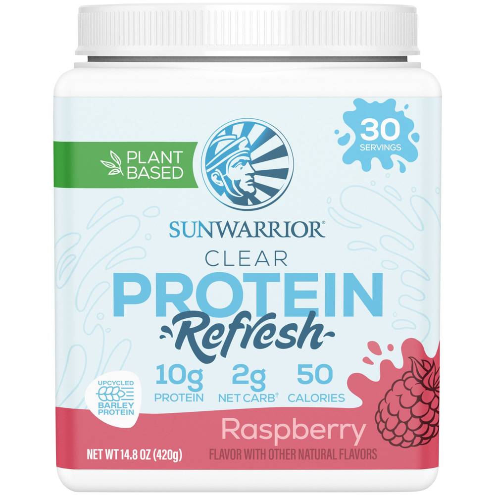 Sunwarrior Clear Protein Refresh (14.8 oz) (raspberry )