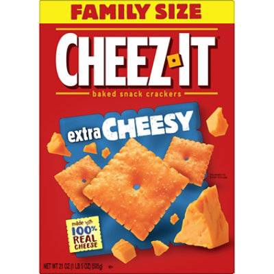 Cheez-It Extra Cheesy Snack Crackers
