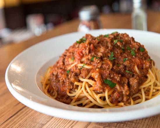 Spaghetti with House-made Meat Sauce and Bolognese