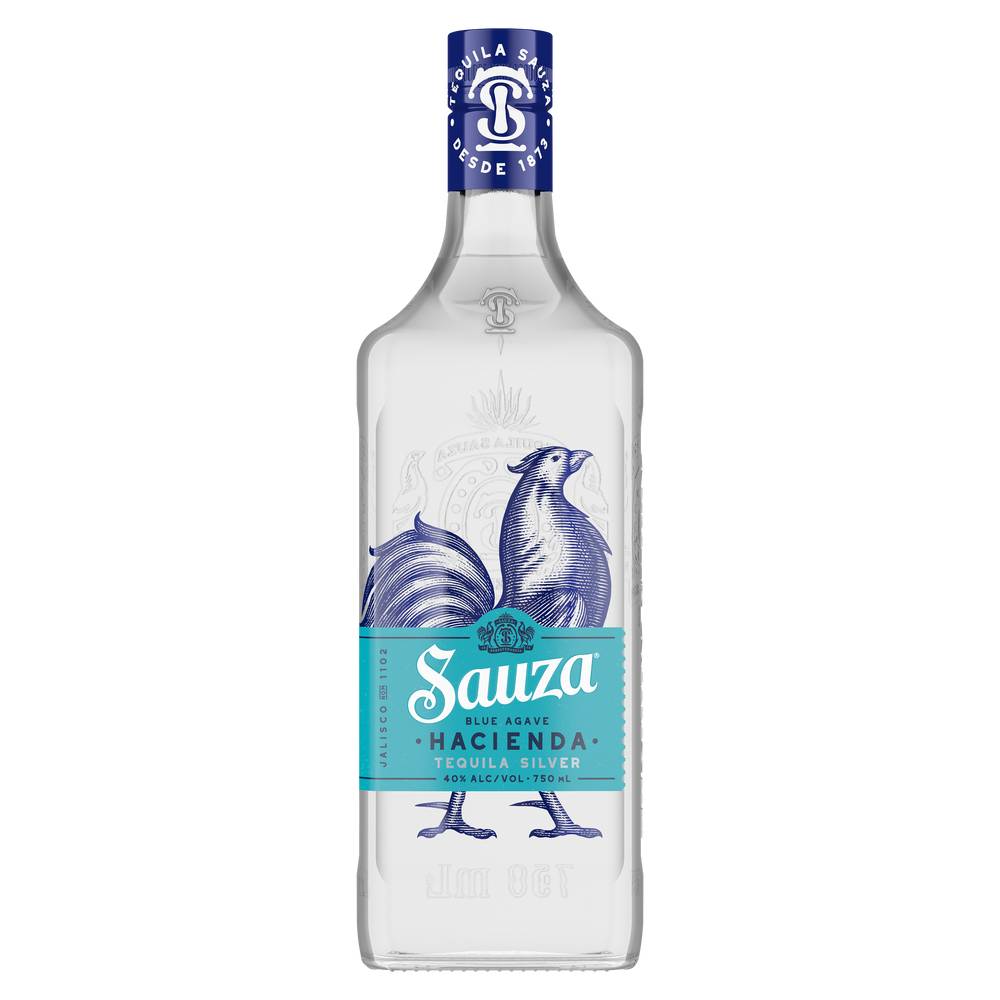 Sauza Hacienda Silver Tequila (750 ml)