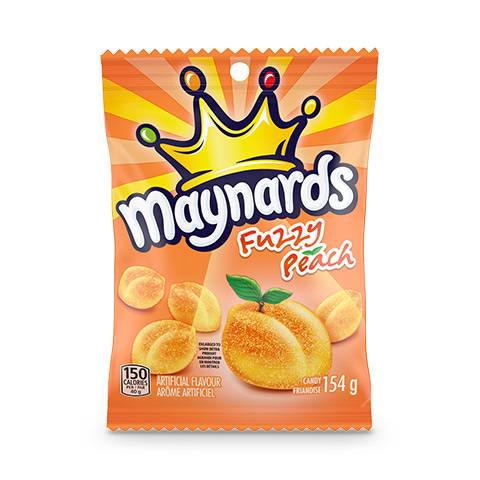 Maynards Fuzzy Peach 154g