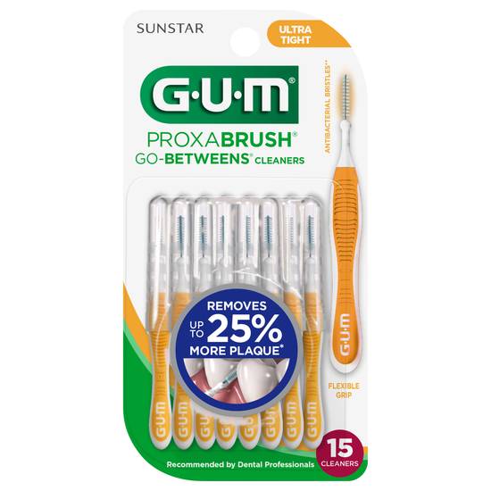 G-U-M Sunstar Proxabrush Go-Betweens Cleaners Ultra Tight Cleaner