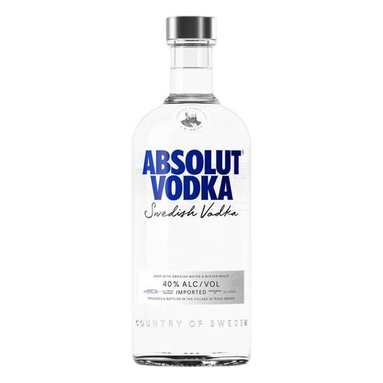 Absolut vodka importada (750 ml)