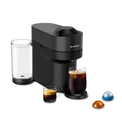 Nespresso Vertuo Pop Plus Coffee Maker and Espresso Machine, Licorice Black