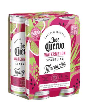 Jose Cuervo Watermelon Margarita 4x330mL