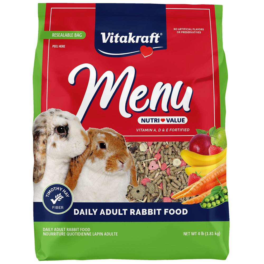 Vitakraft Menu Value Rabbit Food