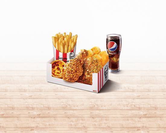 青花椒香麻脆雞XL套餐(辣) Green Pepper Fried Chicken XL Combo