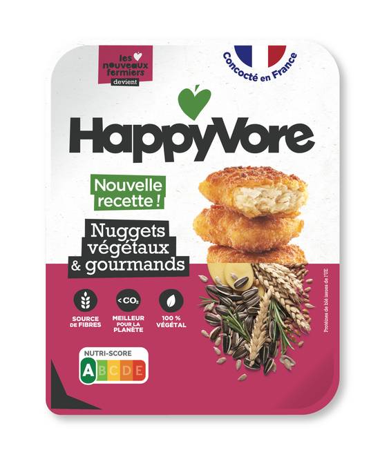 Happyvore - Nuggets végétaux et gourmands