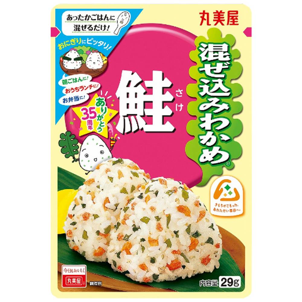 丸美屋食品　混ぜ込みわかめ　鮭/29g