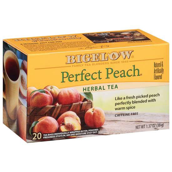 Bigelow Perfect Herbal Tea (1.37 oz) (peach )