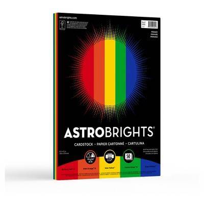 Astrobrights Color Cardstock Primary 5-color Assortment 8.5 X 11"