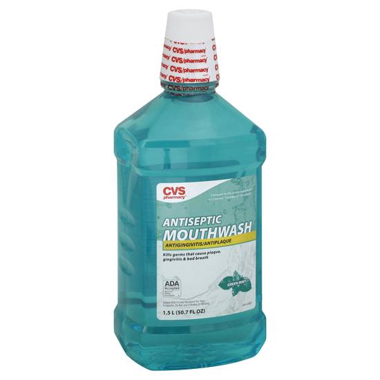 Cvs Antiseptic Mouthwash (green mint)