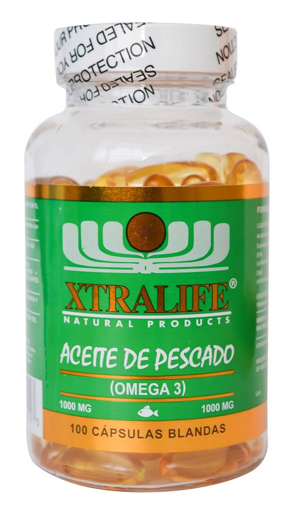 XTRALIFE OMEGA 3 CAP BLD 1000MG *100
