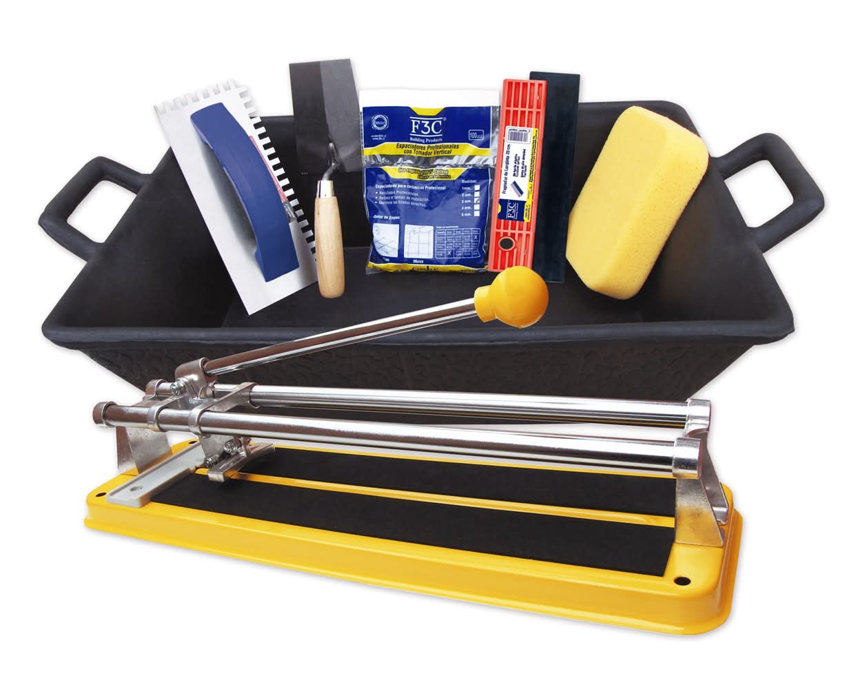 F3C · Set instalador y cortador para cerámica (2 kg)