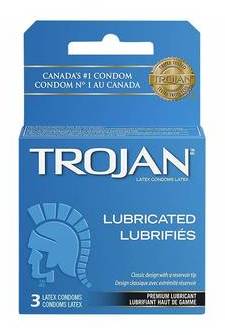 Trojan Classic Lubricated Condom 3PK