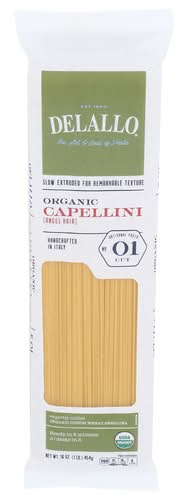 Delallo Organic Capellini Pasta Number 01