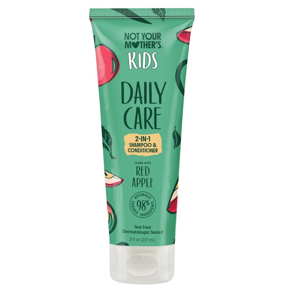 Not Your Mother'S Kid'S Daily Care 2-In-1 Shampoo & Conditioner, Red Apple, 8 Oz