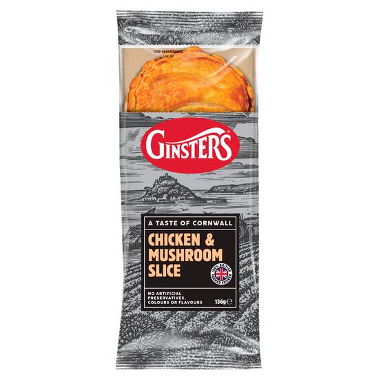 Ginsters Chicken & Mushroom Slice