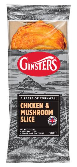 Ginsters Deep Fill Chicken and Mushroom Slice (170 G)