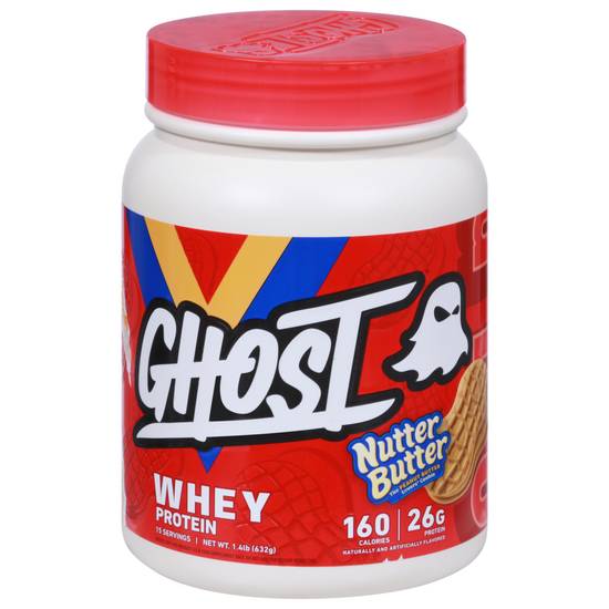 Ghost Nutter Butter Whey Protein (1.4 lb)