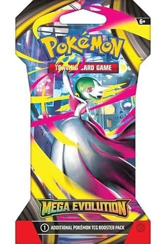 Pokmon Trading Card Game Mega Evolution Sleeved Booster pack Ages 6+