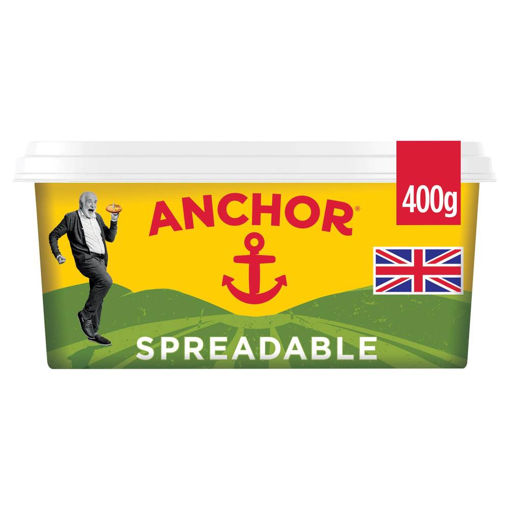 Anchor Spreadable Blend of Butter & Rapeseed Oil Spread 400g