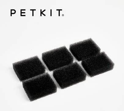 【Petkit佩奇】智能寵物循環活水機W4X 方形過濾棉15入裝#WP002691
