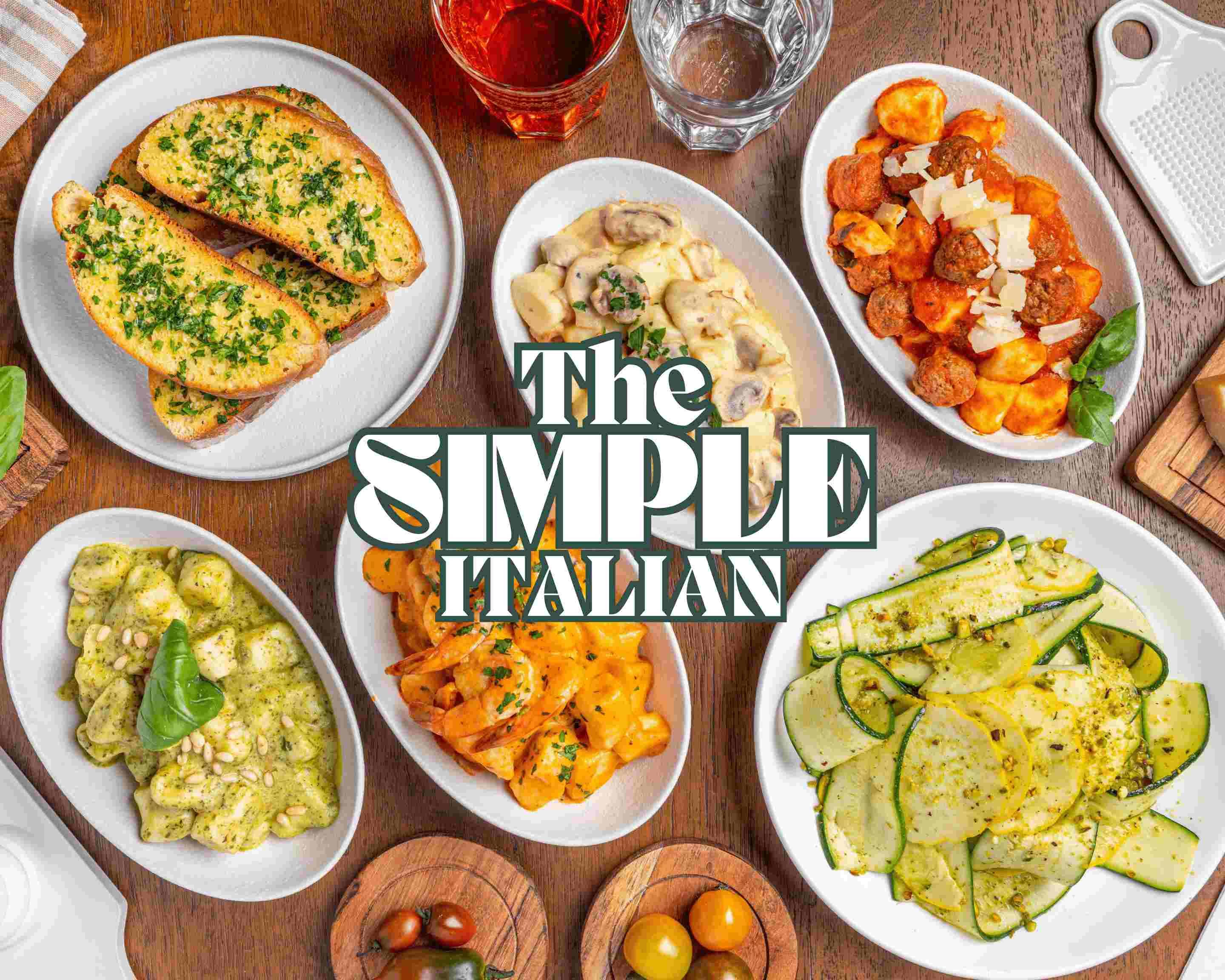 The Simple Italian Restaurant Menu Takeout in Adelaide Delivery