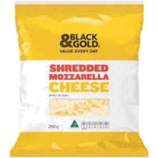 Black Gold Shredded Mozzarella (500g)