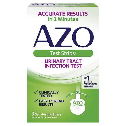 AZO Urinary Tract Infection (UTI) Test Strips - 3.0 EA
