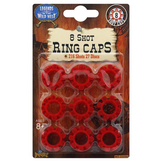 Wild West Eight Shot Ring Caps (1 toy)