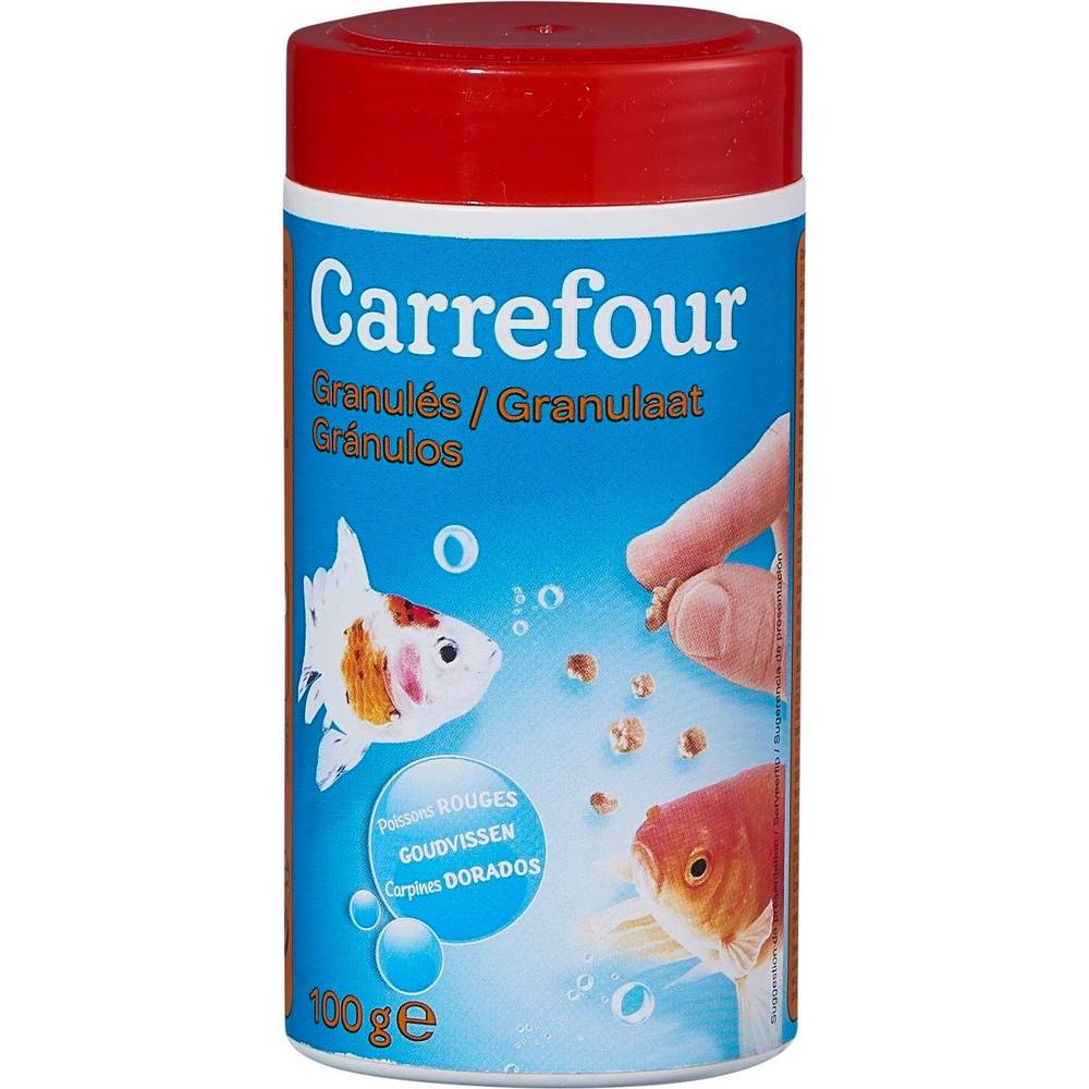 Carrefour - Granulés pour poissons rouges