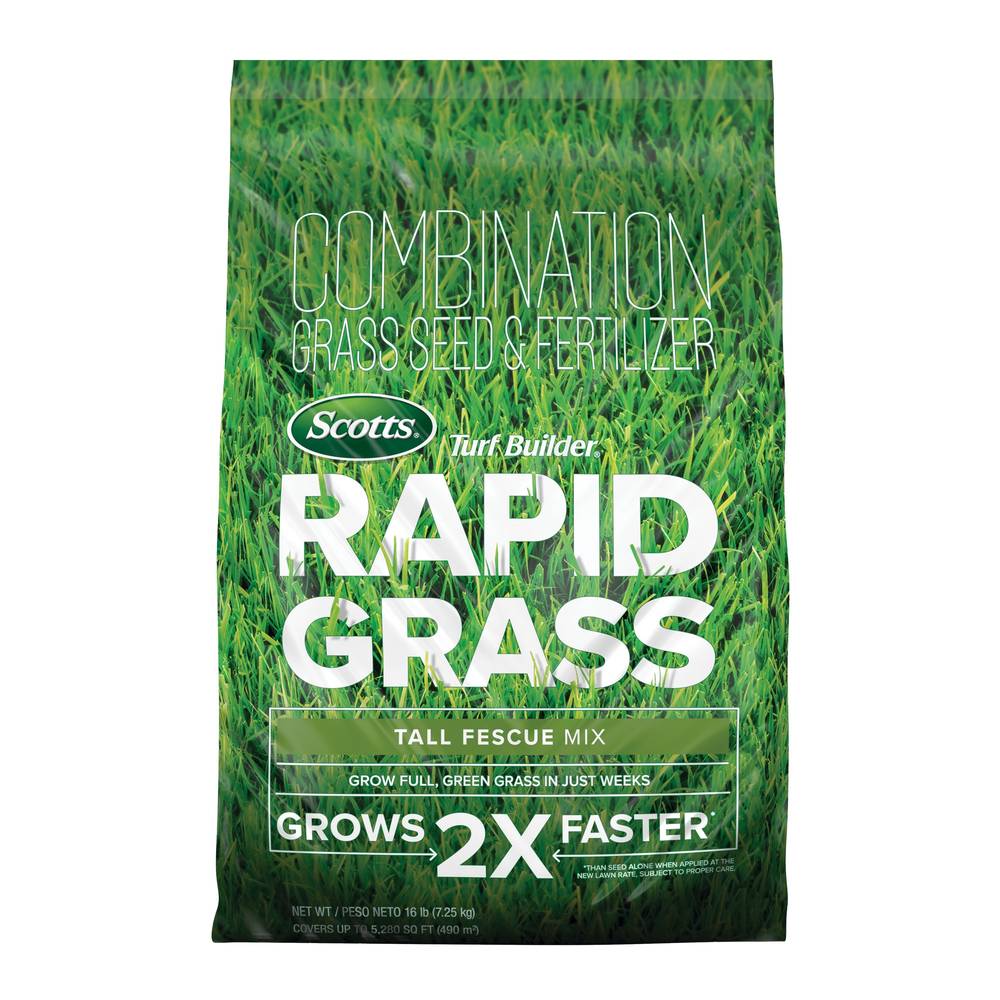 Scotts Turf Builder Rapid Grass 16-lb Tall Fescue Grass Seed | 18228