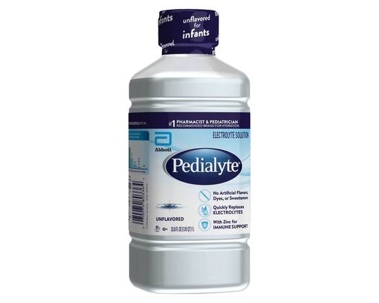 Pedialyte · Electrolyte Solution Unflavored (1.1 quarts)