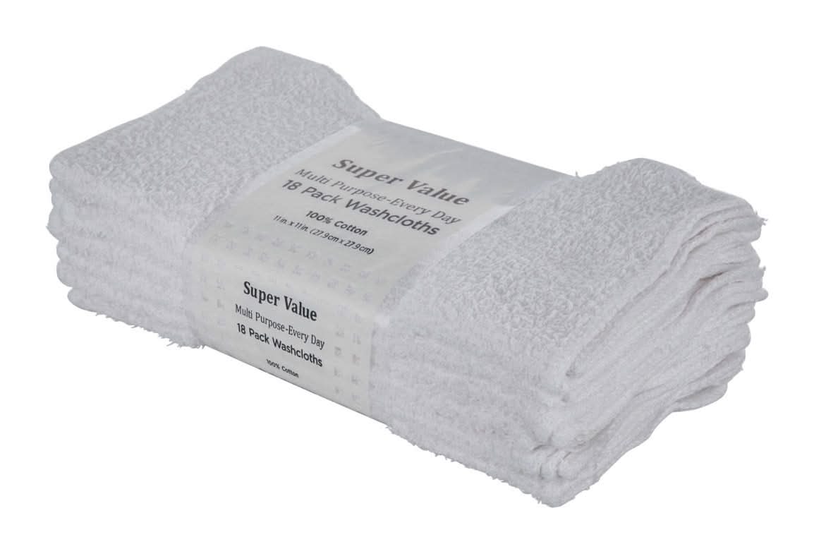 Multi Purpose Every Day Washcloth 18 Ct