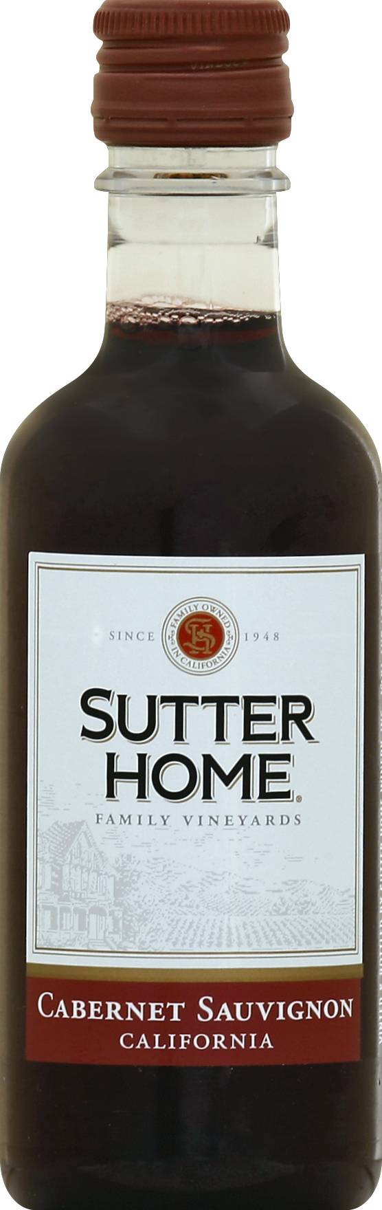 Sutter Home Cabernet Sauvignon California Red Wine (187 ml)