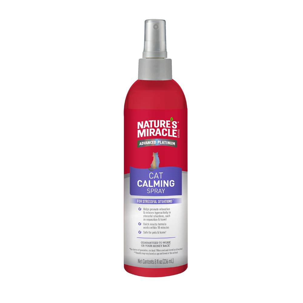 Nature's Miracle Advanced Platinum Cat Calming Spray (8 fl oz)