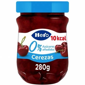 Confitura de cerezas Diet Hero sin azúcar añadido 280 g.